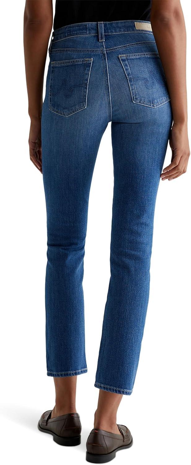 imageAG Jeans Womens Mari Mid Rise Slim Straight Jean