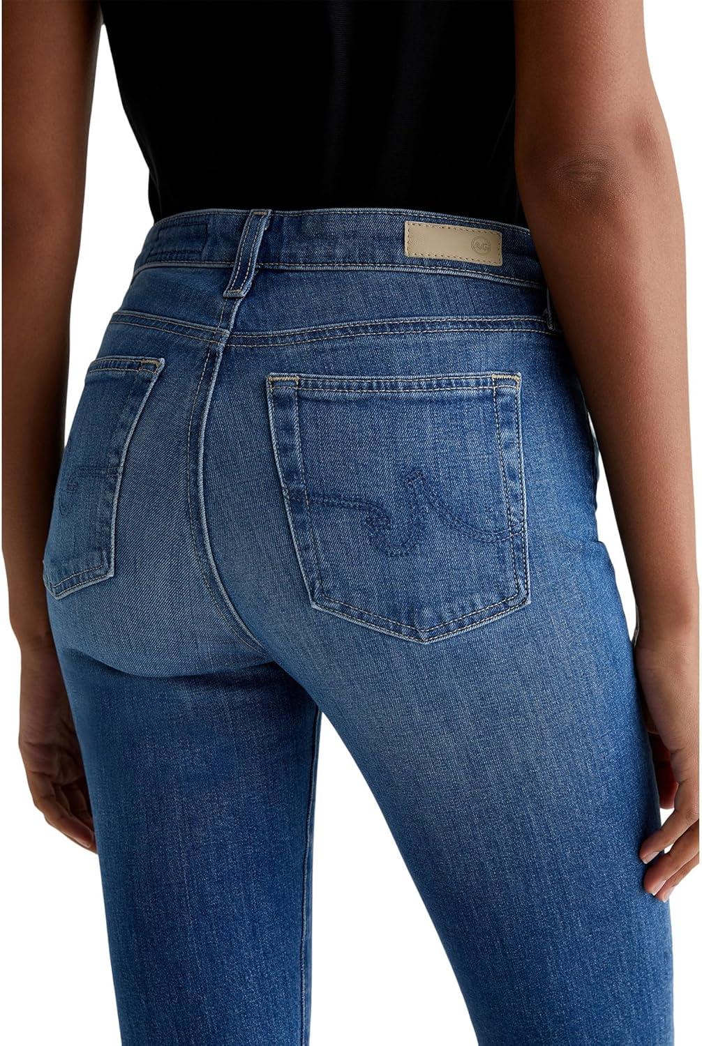 imageAG Jeans Womens Mari Mid Rise Slim Straight Jean