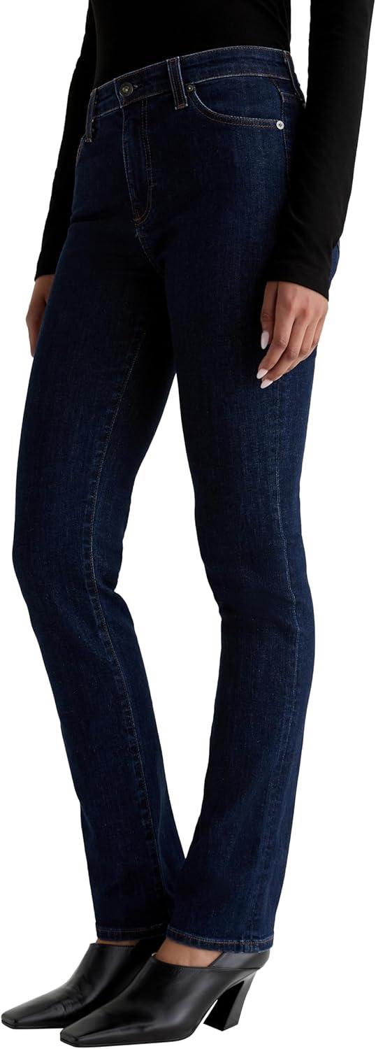 imageAG Jeans Womens Mari Mid Rise Straight Extended Inseam