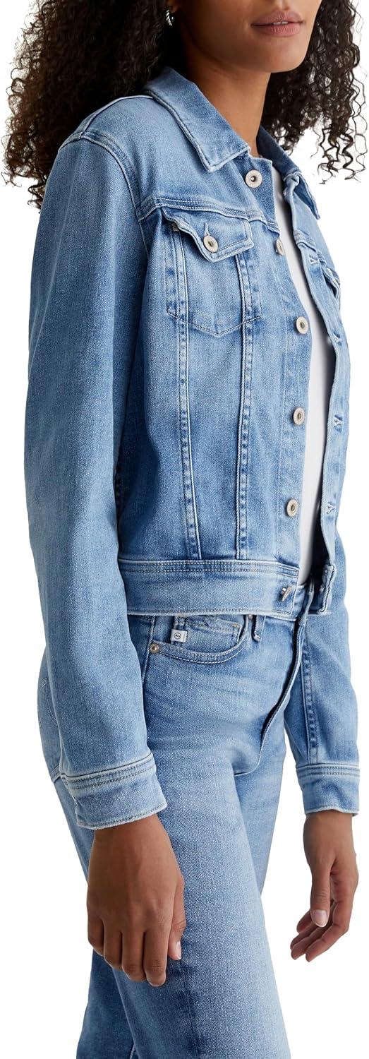 imageAG Jeans Womens Robyn Fitted Denim Jacket