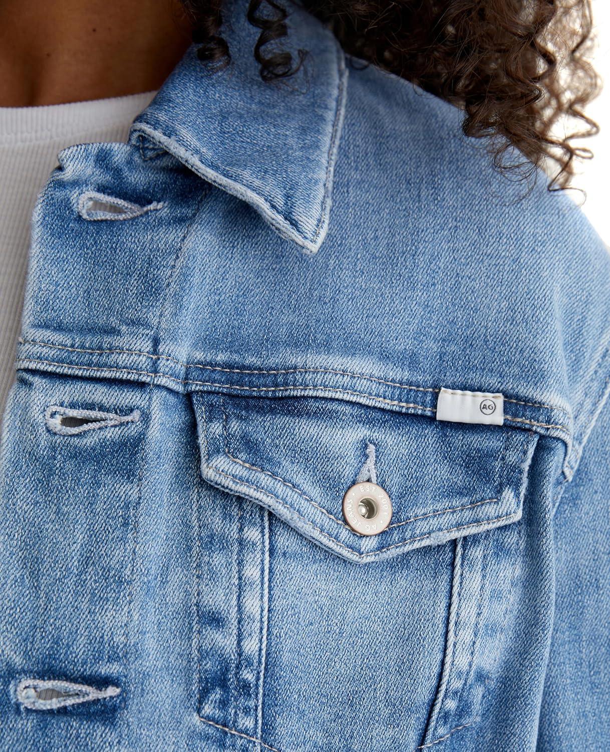 imageAG Jeans Womens Robyn Fitted Denim Jacket