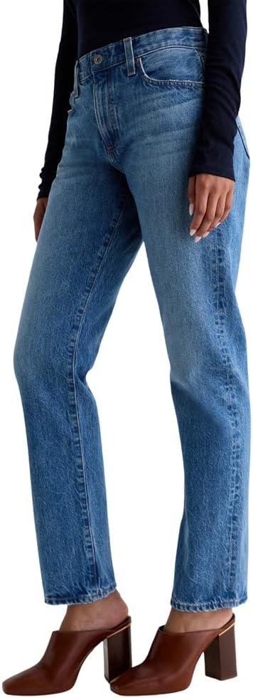 imageAG Jeans Womens The Boyfriend Mid Rise Relaxed Fit
