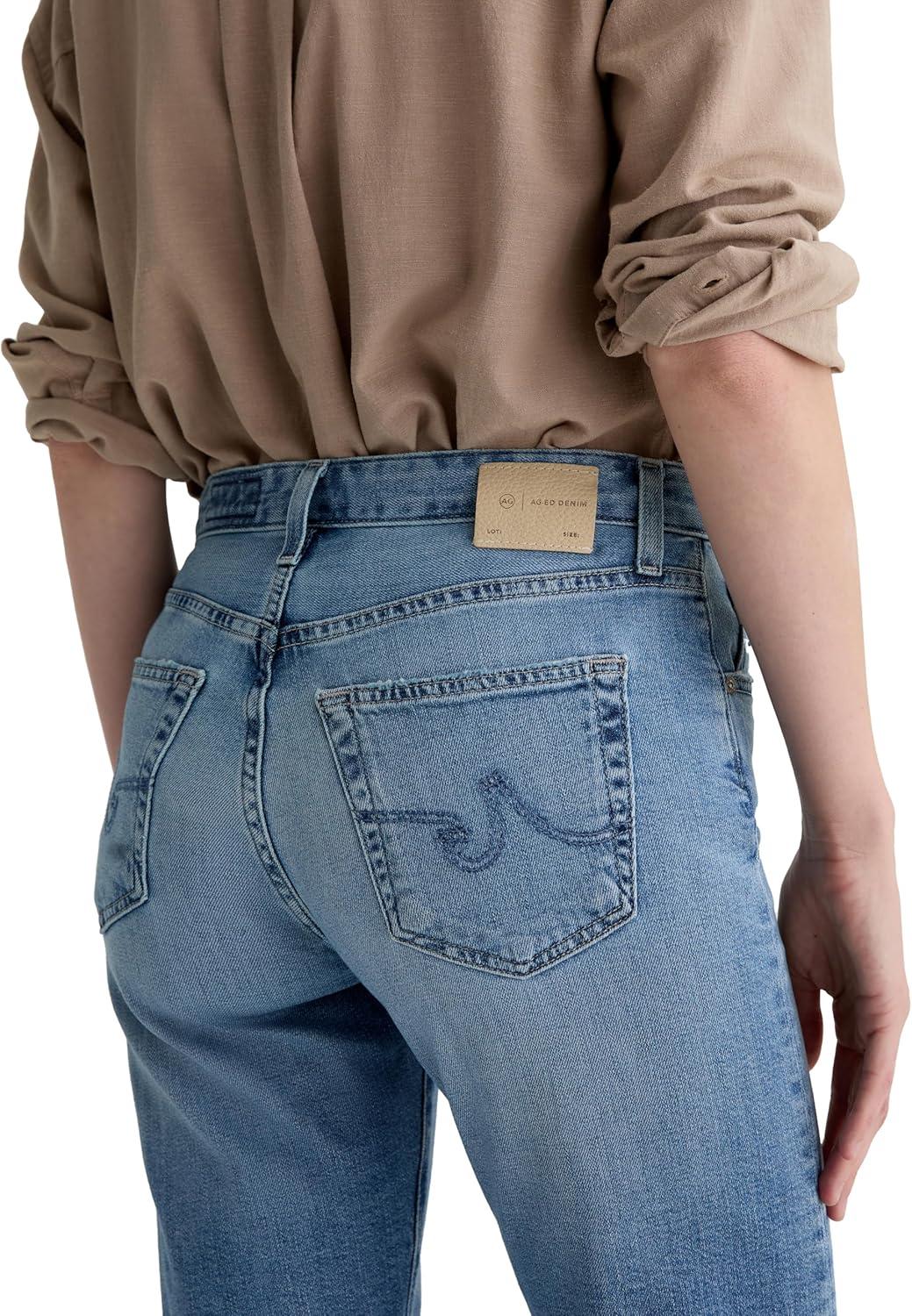imageAG Womens ExBoyfriend Mid Rise Slouchy Slim12 Years Odyssey