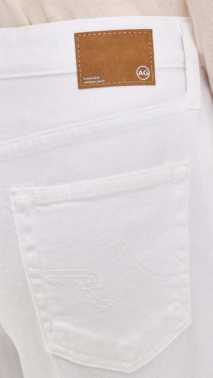 imageAG Womens Hattie Crop Jeans Gallery White 26