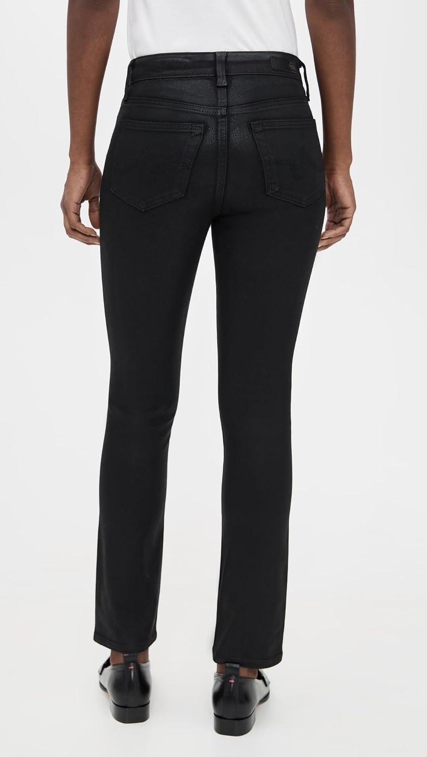 imageALMOSTGOLF AG Womens Mari Coated JeansLtt Lt Super Black