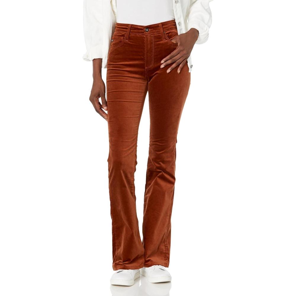 imageAG Adriano Goldschmied Womens Farrah High Rise Bootcut JeanSpiced Maple