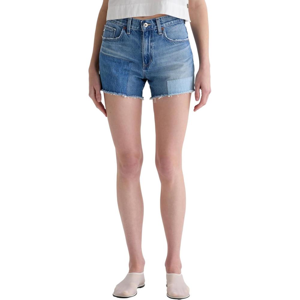 imageAG Adriano Goldschmied Womens Halle High Rise Relaxed ShortGila River