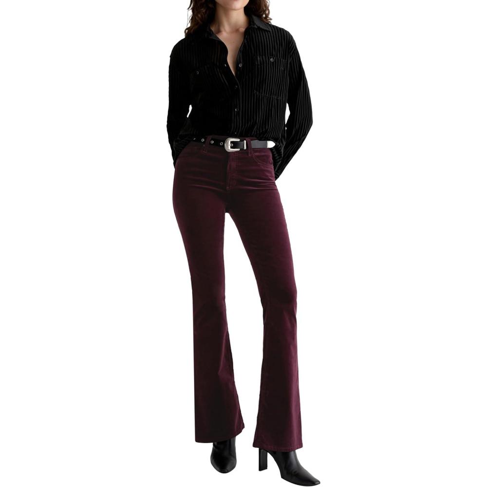 imageAG Jeans Womens Farrah Mid Rise Bootcut JeanWinery