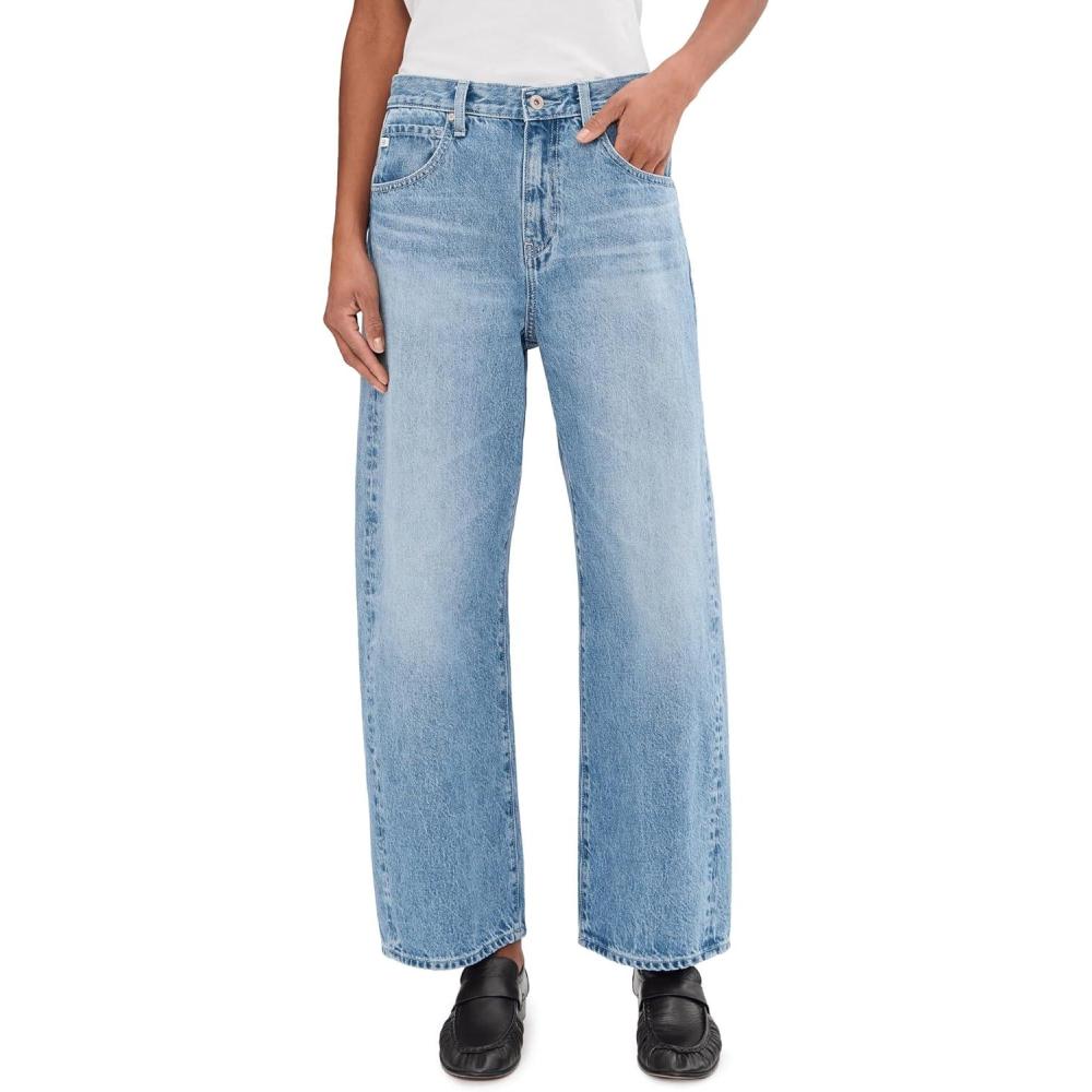 imageAG Jeans Womens Hattie High Rise Barrel
