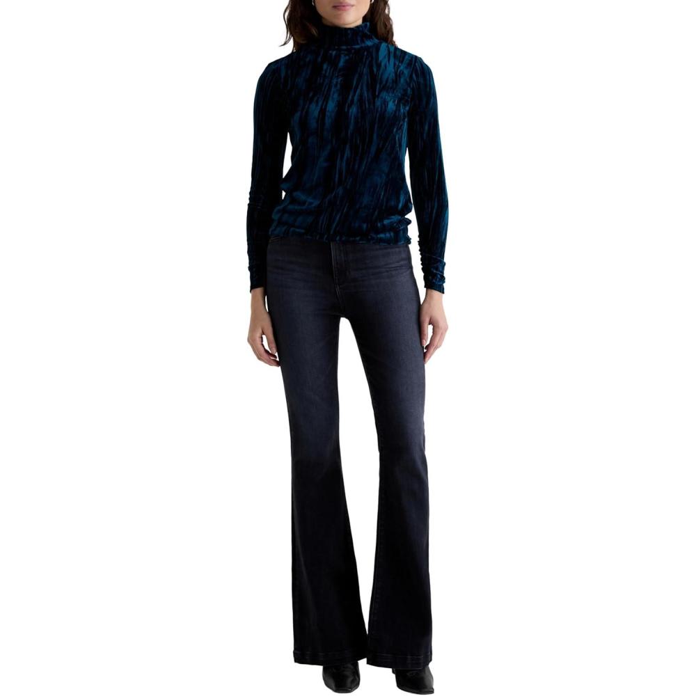 imageAG Jeans Womens Madi Super High Rise Flare JeanGlitch