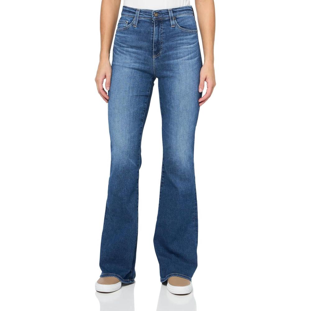 imageAG Jeans Womens Madi Super High Rise Flare JeanMorro Bay