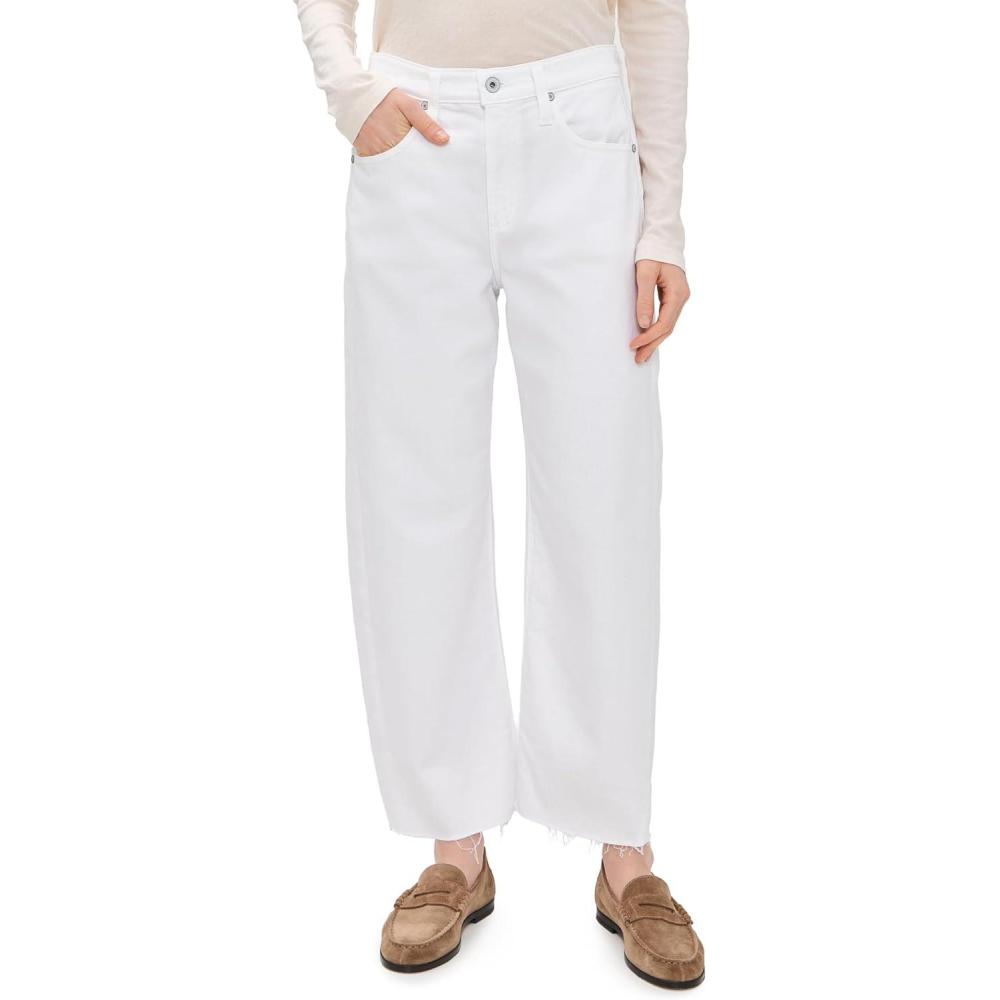 imageAG Womens Hattie Crop Jeans Gallery White 26