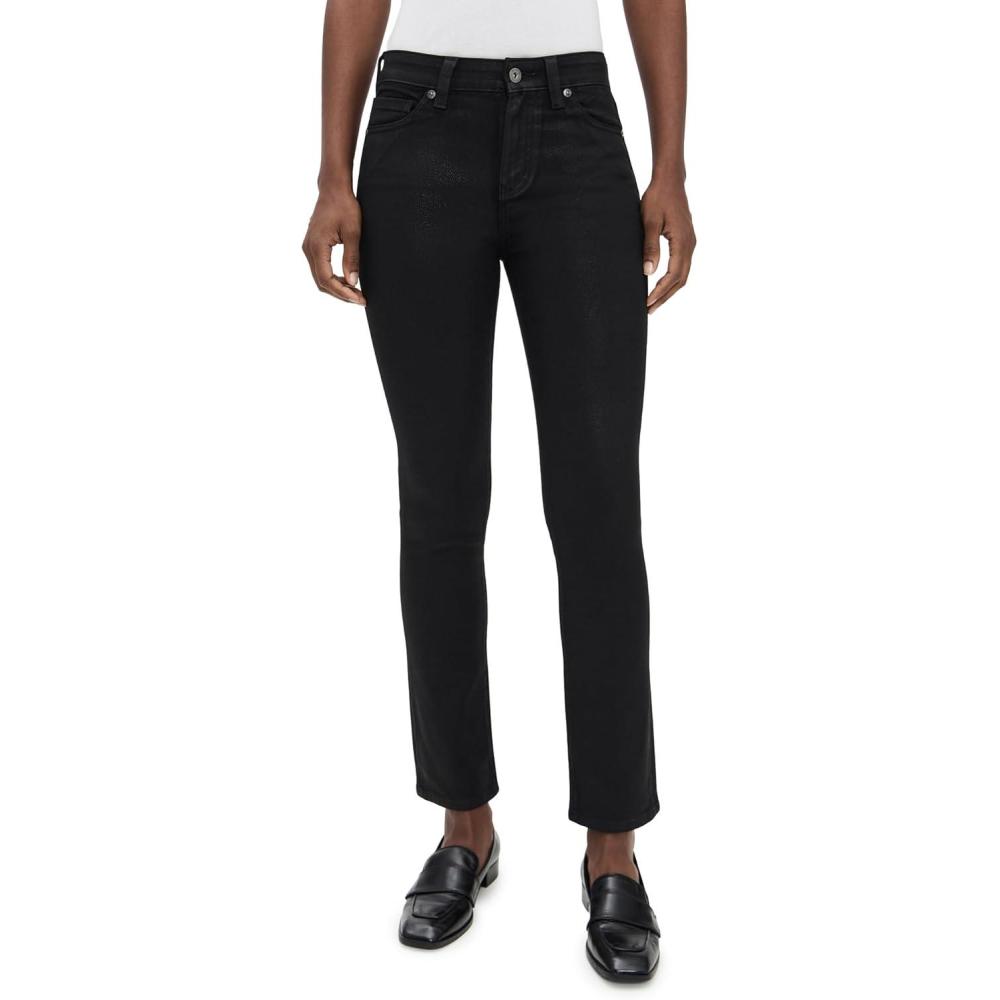 imageALMOSTGOLF AG Womens Mari Coated JeansLtt Lt Super Black