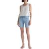 AG Adriano Goldschmied Women’s Ex-Boyfriend Mid Rise Slouchy Short(Allusion Destructed)