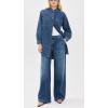 AG Adriano Goldschmied Women’s Pleated Stella(Provence)