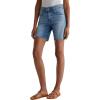 AG Jeans Women’s Ex-Boyfriend Mid Rise Slouchy Short(Iris)