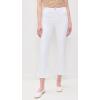 AG Jeans Women’s Farrah Mid Rise Crop Boot Jeans(Gallery White)