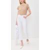 AG Jeans Women’s Farrah Mid Rise Crop Boot Jeans(Gallery White)