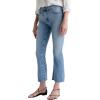 AG Jeans Women’s Farrah Mid Rise Crop Boot Jeans(Marina Blue)
