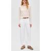 AG Women’s Hattie Crop Jeans, Gallery White, 26