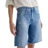 AG Women’s Hattie High Rise Barrel Short(17 Years Divergent)
