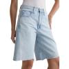 AG Women’s Hattie High Rise Barrel Short(Sunfaded Destructed)