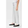 ALMOSTGOLF AG Women’s Saige Wide Leg Crop Jeans(Silver Glow)