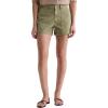 AG Adriano Goldschmied Women’s Analeigh Mid Rise Utility Short(Sulfur Basil)
