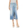 AG Adriano Goldschmied Women’s Lana Denim Workwear Midi Length Skirt(23 Years Reclaim)