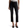 AG Jeans Mari Mid-Rise Slim Straight Crop Jeans in Elixir(Elixir)