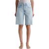 AG Women’s Hattie High Rise Barrel Short(Sunfaded Destructed)