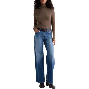 AG Jeans Womens Adria Low Rise Baggy Wide Leg(Headline)