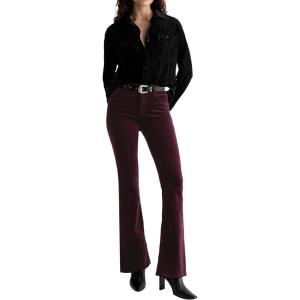 AG Jeans Women’s Farrah Mid Rise Bootcut Jean(Winery)