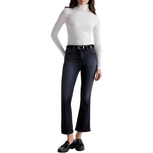 AG Jeans Women’s Farrah Mid Rise Crop Boot Jeans(Glitch)