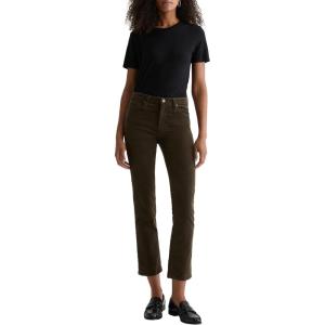 AG Jeans Women’s Mari Mid Rise Slim Straight Jean(Rich Umber)