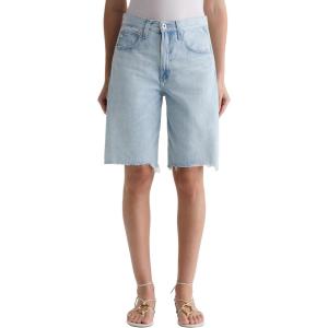 AG Women’s Hattie High Rise Barrel Short(Sunfaded Destructed)