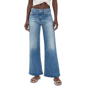 ALMOSTGOLF AG Women’s Saige Wide Leg Crop with Panel(18 Years Bisou)