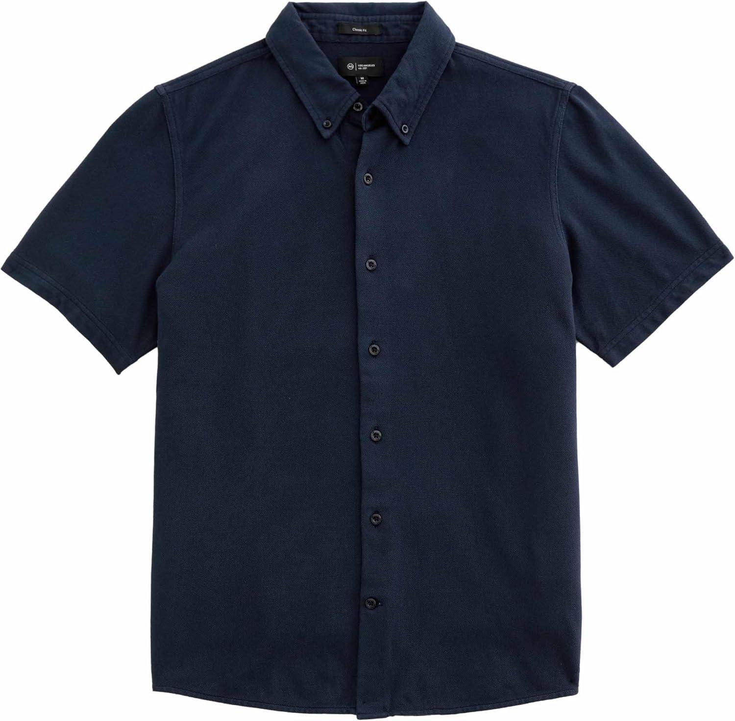 imageAG Adriano Goldschmied Mens Rogan SS ShirtModern Navy