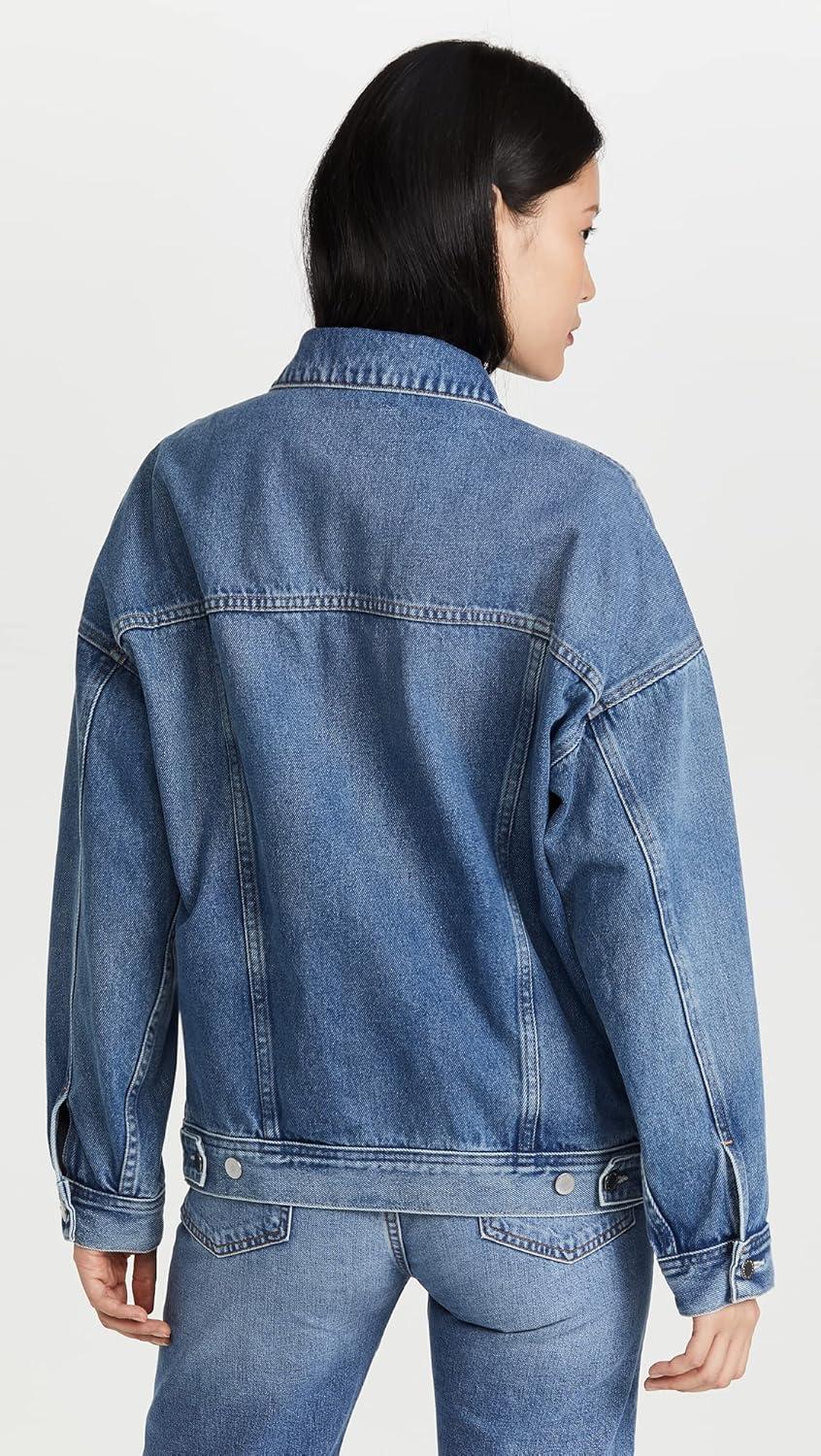 imageAG Adriano Goldschmied Womens Kendrix Jean Jacket Hotshot L