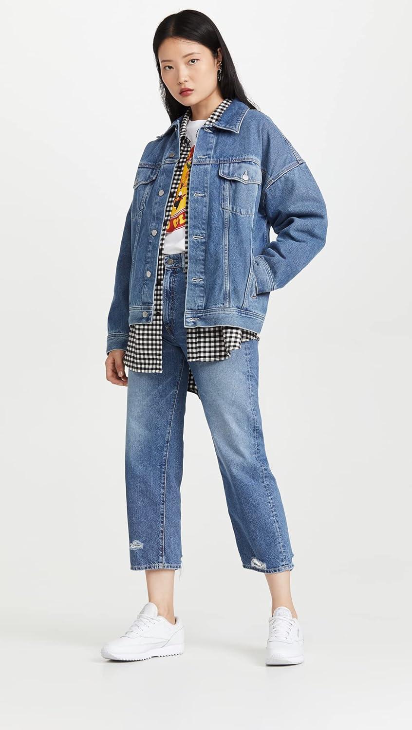 imageAG Adriano Goldschmied Womens Kendrix Jean Jacket Hotshot L