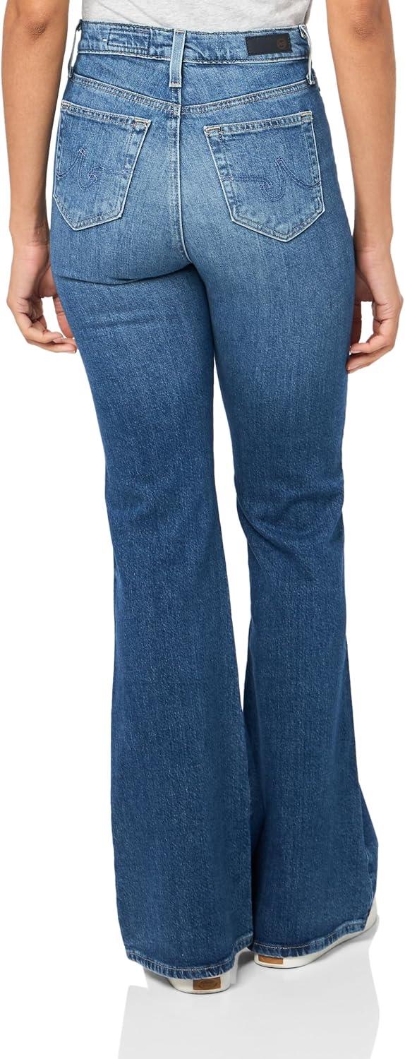 imageAG Adriano Goldschmied Womens Madi Super High Rise Flare JeanAlibi