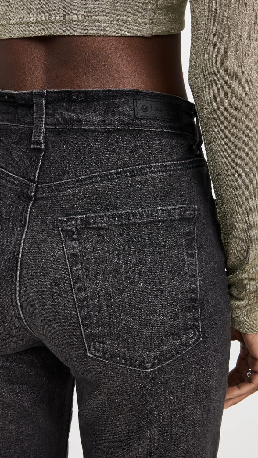 imageAG Adriano Goldschmied Womens Saige High Rise Straight Leg Jean10 Years Boundary
