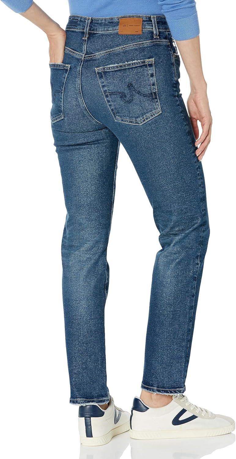 imageAG Adriano Goldschmied Womens Saige High Rise Straight Leg Jean9 Years Elmhurst