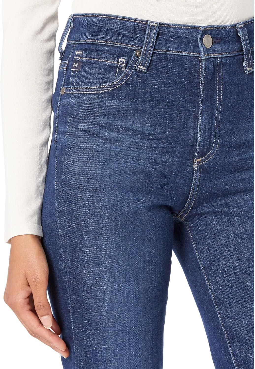 imageAG Adriano Goldschmied Womens Saige High Rise Straight Leg JeanEasy Street