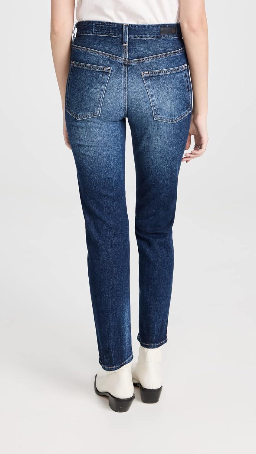 imageAG Adriano Goldschmied Womens Saige High Rise Straight Leg JeanGondola
