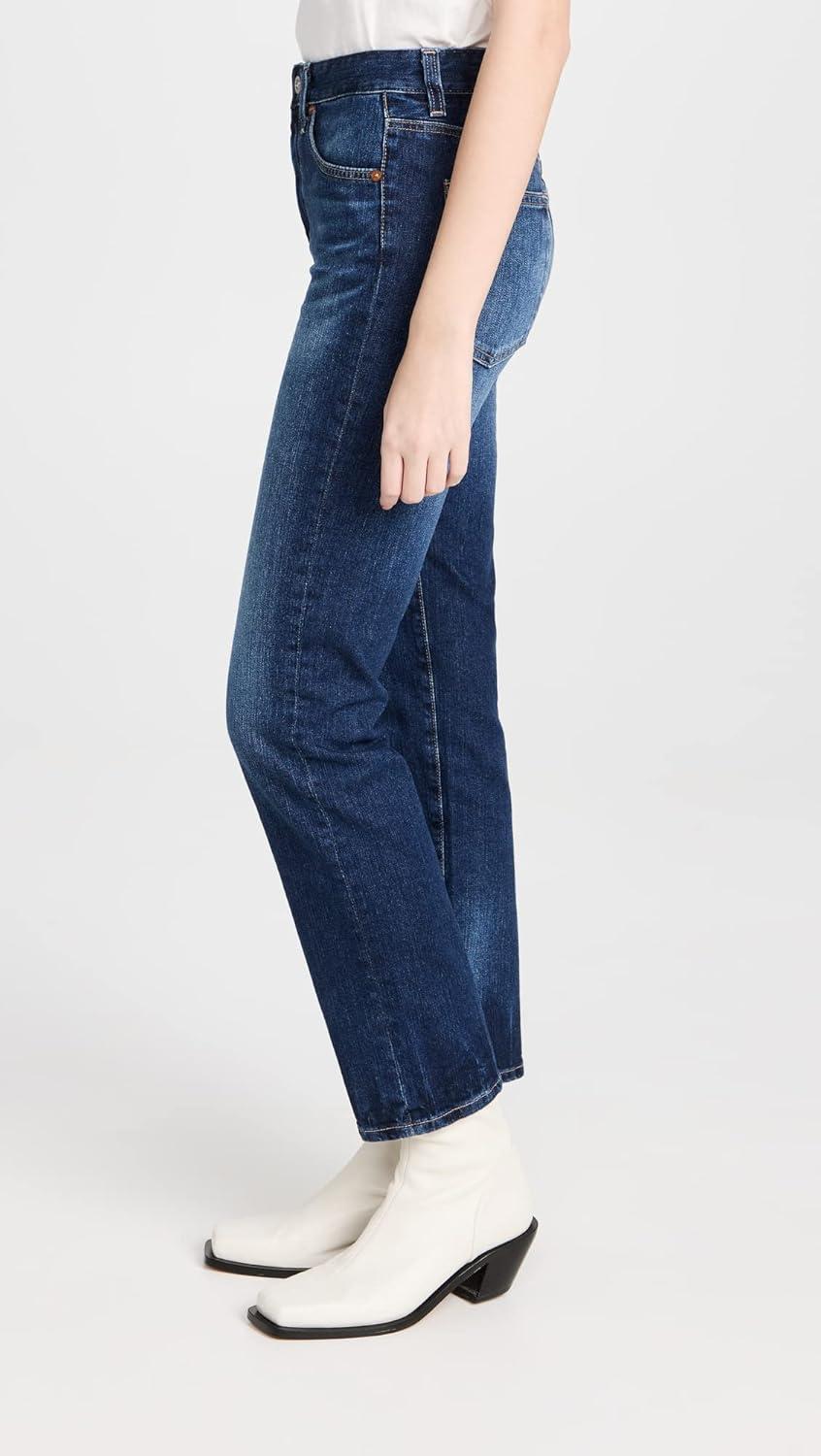 imageAG Adriano Goldschmied Womens Saige High Rise Straight Leg JeanGondola