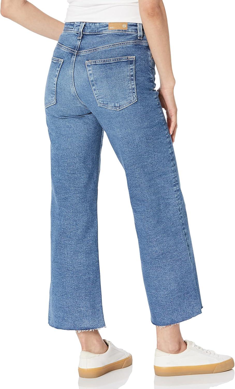 imageAG Adriano Goldschmied Womens Saige High Rise Straight Leg JeanVp La Presa