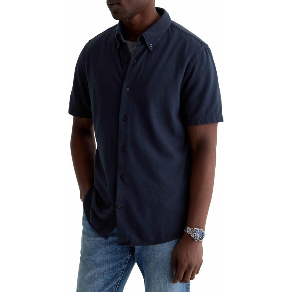 imageAG Adriano Goldschmied Mens Rogan SS ShirtModern Navy