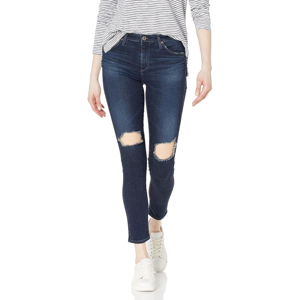 imageAG Adriano Goldschmied Womens Legging Ankle Jean in 7 Year Break Me DownNightingale