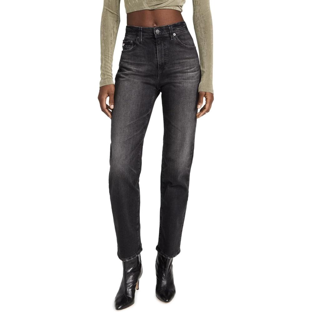 imageAG Adriano Goldschmied Womens Saige High Rise Straight Leg Jean10 Years Boundary